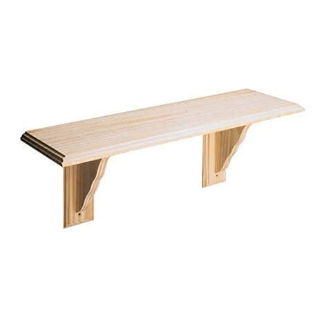 Core Pine Shelf - Durable Wooden Shelf - Wall Mounted Floating Shelf 2 foot (585 x 140 x 16 mm)