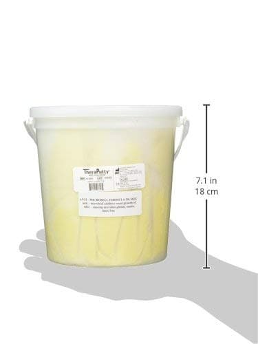 CanDo Theraputty Plus Hand Exercise Putty for Rehab, Exercise, Physical and Occupational Therapy, Strengthening, Yellow X-Soft