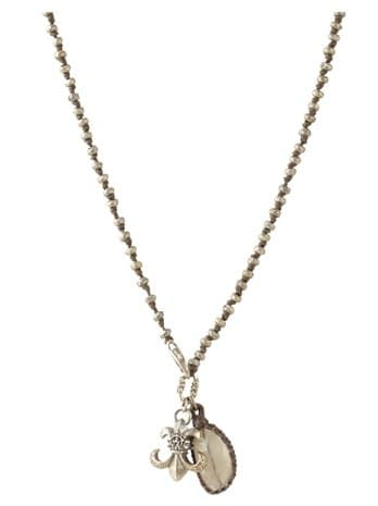 ADAGIO 22" KNOT NECKLACE, Quartz, One Size