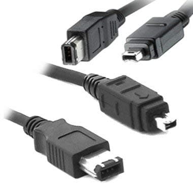 1Meter IEEE 1394 Firewire 6-4 Pin DV Cable For JVC VC-VDV206U Generic