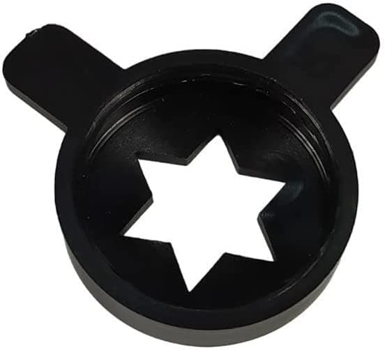 Ice Cream Machine Nozzle Accessories,modeling ice cream cap,Star Modeling Cap of Soft Serve Ice Cream Machine Spare Part Nozzle Lid Replacement Accessory Inner Diameter 28mm