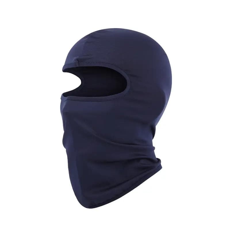 3 Hole Black Balaclava Ski Mask, Thin Full Face Mask for Men Women Motorcycle Bike Hunting Cycling Cap Ski