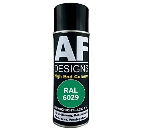 Alex Flittner Designs Rust Protection Paint 4-in-1 RAL 6029 Mint Green Metal Protective Paint Spray Rust Protection Paint Spray Can
