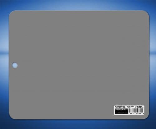 DGK Color Tools Tablet Size Digital Grey Kard - White Balance / Color Reference Card