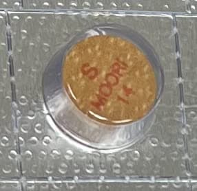 Moori IV Laminated Pool Billiard CUE TIP - Soft (14 mm)