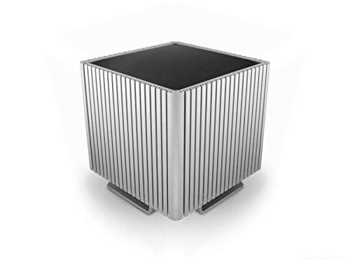 StreacomCompatible DB4 Fanless Cube-Gehäuse - Silber