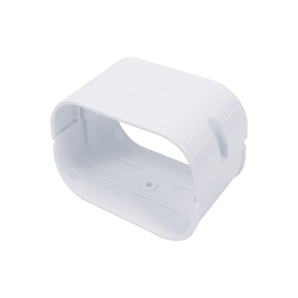 3" Width Connector, Coupler, Coupling, Line Hide Accessories for Mini Split Air Conditioners, Central AC and Heat Pumps
