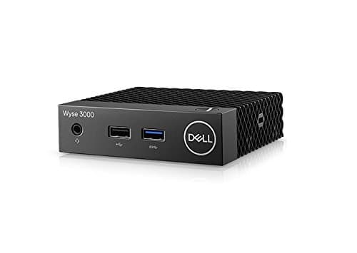 Dell Thin Client Desktop PC - (Black) (Intel i7-7700 Processor, 2 GB RAM, 8 GB eMMC,