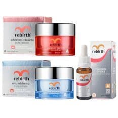 Rebirth Placenta Extract Concentrate Serum 25mL+Advanced Placenta Concentrate(Day) 50g +Advanced Emu Concentrate(Night) 50g