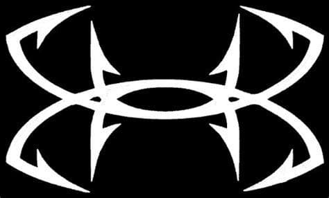 MAF - Fishhooks 2 Pack Vinyl Decal White 6" - Sticker for Car, Truck, Van