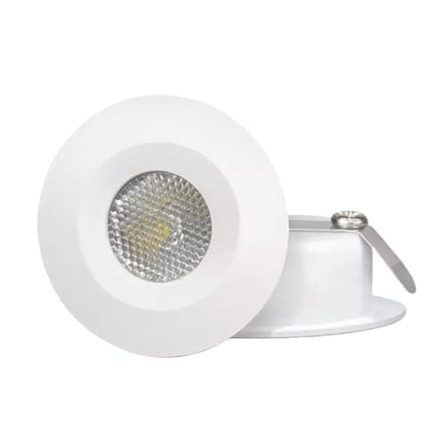PHILIPS Astra Spot 2 w LED Spotlight || LED Spotlight for Display || Cutout:35mm || Warm White,Pack of 24, flanged