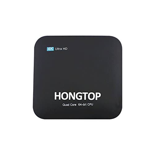 HONGTOP Android TV Box, Amlogic S905x Android 7.1 TV Box Quad Core CPU 2GB RAM 16GB ROM 64 Bits and Supporting 4K (60 Hz) Full HD/H.265/Wi-Fi 2.4 GHz