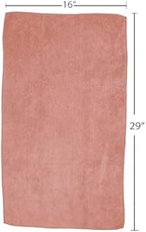 Fromm Softees Microfiber Salon Hair Towels for Hairstylists, Barbers, Spa, Gym in Terracotta, 16" by 29", 10 count Perfect Hair Care Towel for Drying Curly, Long, Wavy Hair