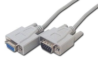 6 Ft Null Modem Db9 Male To Female Cable