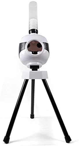 Portable Badminton Serve Machine, Automatic Badminton Pitching Machine for Indoor & Outdoor Training, Portable Badminton Training Machine with Serving Frequency 4-6s / Ball for Practicing