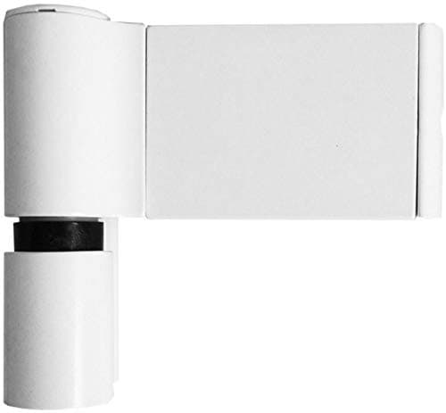 Haps Colonia P100 Flag Door Hinge White