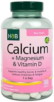 Calcium + Magnesium & Vitamin D 180 Tablets