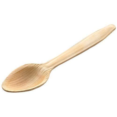 ECORITI Biodegradable COMPOSTABLE ECO Friendly Disposable Areca Leaf Spoon (Pack of 50)