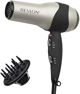 REVLON 1875 Watts Volumizing Turbo Hair Dryer, Multicolour