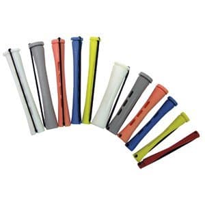 4 Dozen (48) Short Perm Rods - Pink (1/4")