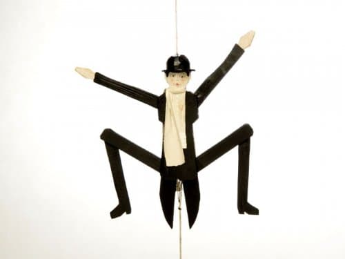 Monsieur Hampelmann (Jumping Jack) Decorative Pull Toy