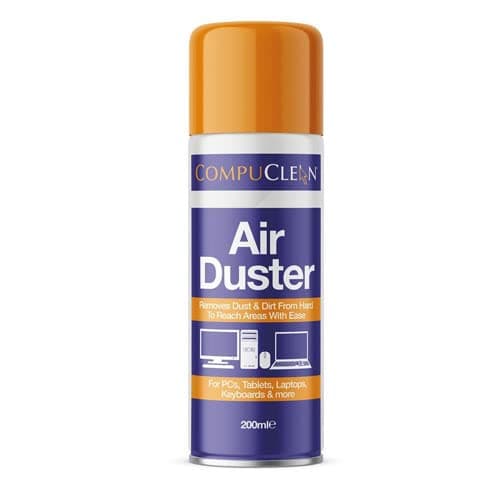 New 2 X 200ML Compressed AIR CAN Duster Spray CAN Cleaner Clean & Protects Laptop Keyboard Electronics 200 ML Pack Set of 2