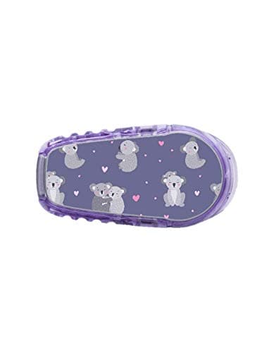 Dexcom G6 Sensor Transmitter Vinyl Sticker (Koala Club) - Pack of 2