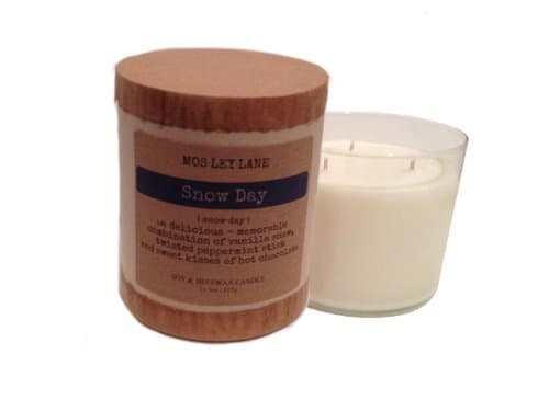 Mosley Lane Snow Day Candle
