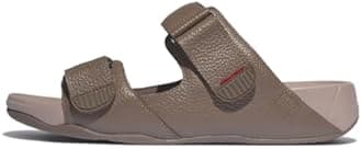 Fitflop Men's Gogh Moc Slide in Leather Slide Sandals