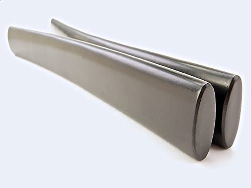 Minstrel Style Ebony Rhythm Bones, (1") Narrow Pair (1 Pr, 2 Bones)