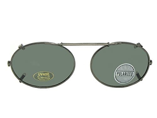 Oval Clip on Sunglasses