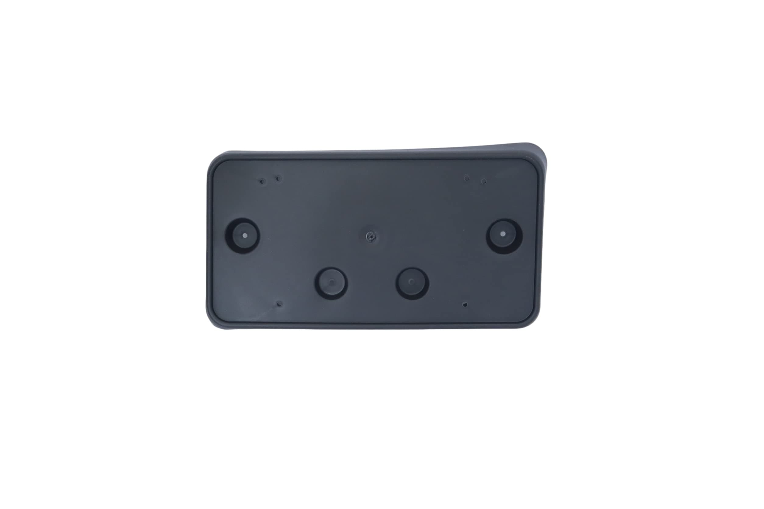 New Front License Plate Bracket Tag Holder Textured Black Plastic for 2019-2020 Chevrolet Silverado 1500 LT LTZ RST SSV WT Truck Fit GM1068200 84428905