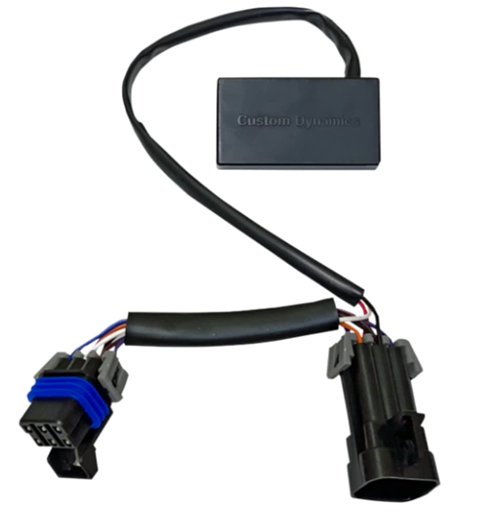 Custom Dynamics Magic Strobes ISP Brake Light Flasher for Indian Challenger, Pursuit, and 2022+ Chief Models with Dual Taillights