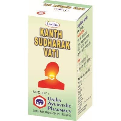 Generic UNJHA'S KANTH SUDHARAK VATI 20 G (Pack of 2)