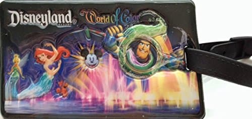 Disney 3D Luggage / Backpack / Id Tag - Buzz Lightyear-Ariel -Tinker Bell & World of Color Disneyland