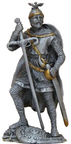 Pewter William Wallace Knight Figurine