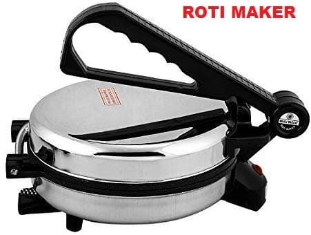 Indoselection Stainless Steel Electric Roti Maker
