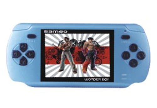 Sameo Wonder Boy - 8 Bit Handheld Game (Soft Blue)