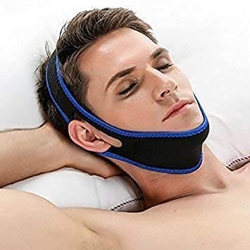 KEDY Snore Reduction Soft and Adjustable Jaw Band Help Sleeping Aid Sleep Chin Belt Strap Support Fit for Men and Women