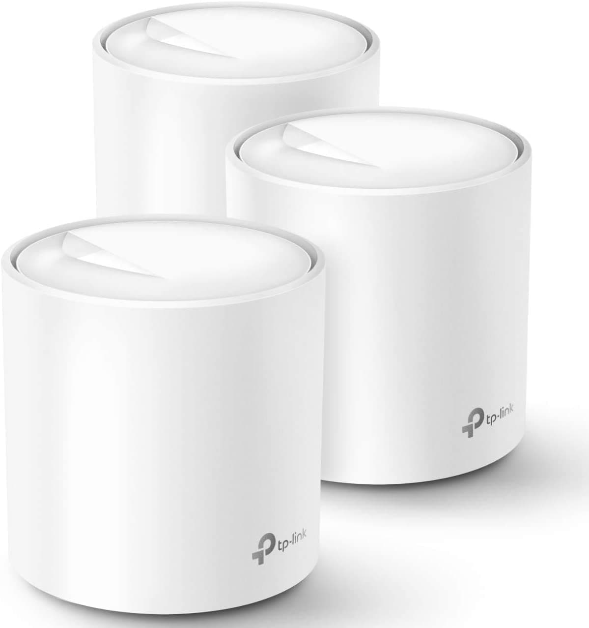 TP-Link Deco WiFi 6 Mesh System (Deco X20) - Covers up to 5800 Sq.Ft, Replaces Wireless Routers and Extenders, 3-Pack, 6 Ethernet Ports in Total, Supports Wired Backhaul, Dual-Band WiFi