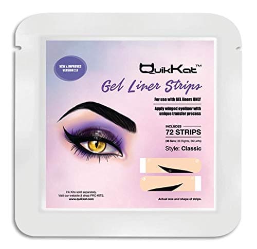 Gel Liner Strips: Classic Style 72 Count (36 Sets) Ink Sold Separately