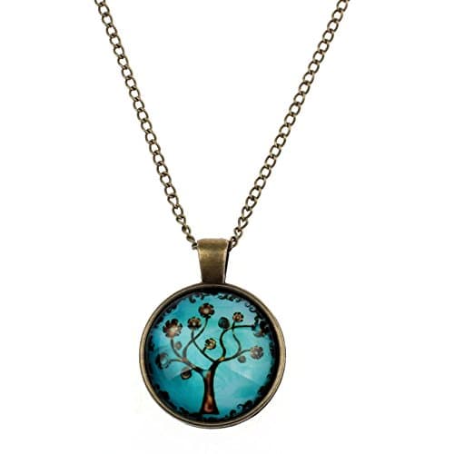 Copper Tree Necklace Pendant, Woodland