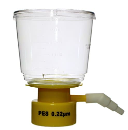 250 mL Jet Bio Bottle Top Vacuum Filter, 0.22 um, PES, Sterile, Individually Packaged