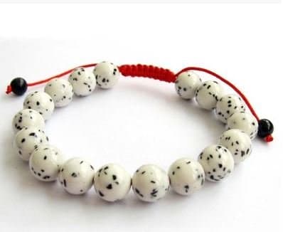 10 mm jade beads red string bracelets