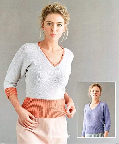 Sublime Isabella DK Knitting Pattern - 6130 Ladies Top