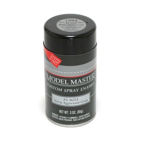 NAVY AGGRESSOR GRAY (FS 36251) 3oz. Spray Can