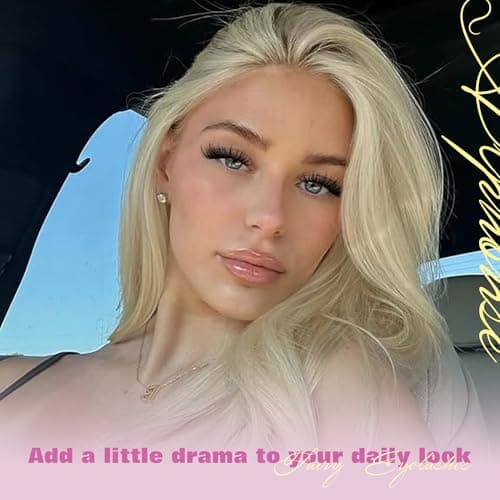 Manga Lashes Anime False Eyelashes with Spikes Fake Lashes Wispy Lashes Strips Spiky Fake Eyelashes 9 Pairs Faux Mink Lashes 8-16mm Lash Extension by ALPHONSE