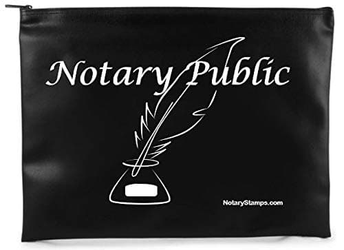 Black Notary Supply Bag