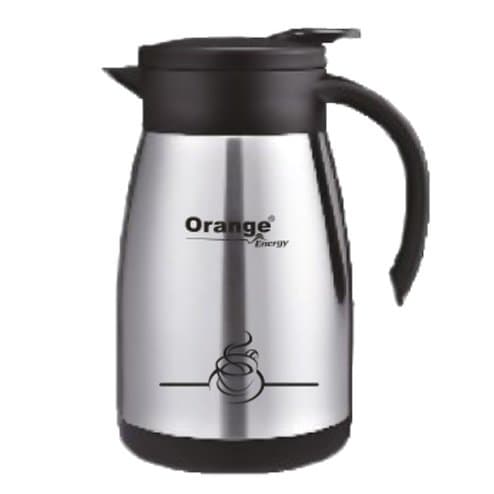 Orange Energy Eva Coffe Pot 800MLSilver Colour