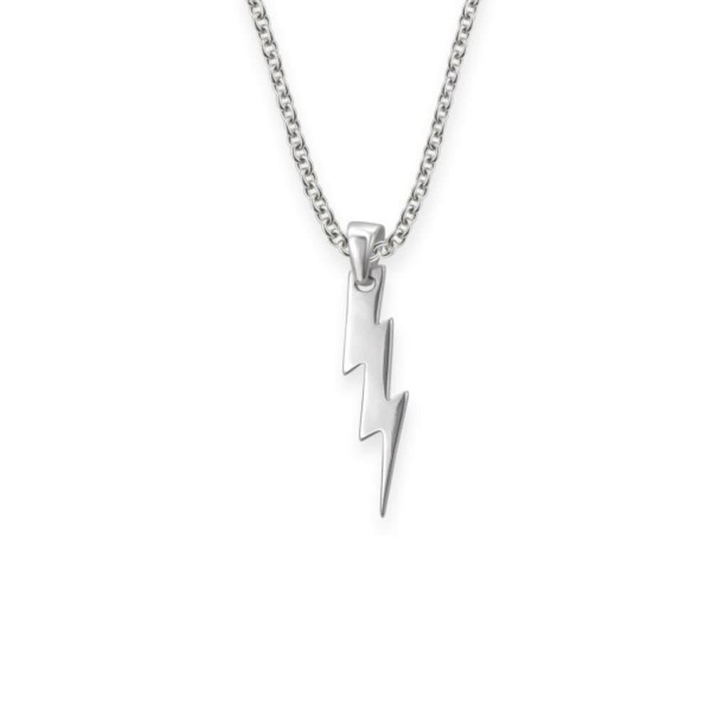 In4aDigSilver Lightning Bolt Pendant